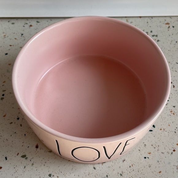 Rae Dunn Love Bowl for Humans or Pets - Picture 3 of 4
